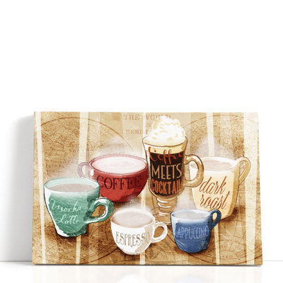 Coffee Gang - Canvas Print Wall Art