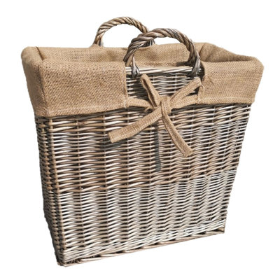 Miah Wicker/Rattan Log Carrier
