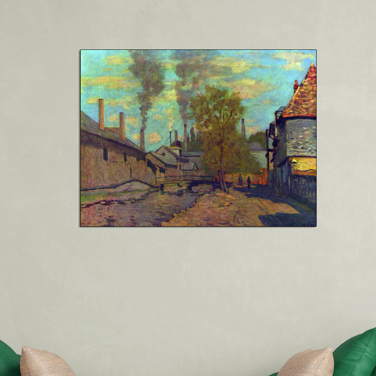 1 Piece Wrapped Canvas Painting, 60cm H x 80cm W x 1.8cm D