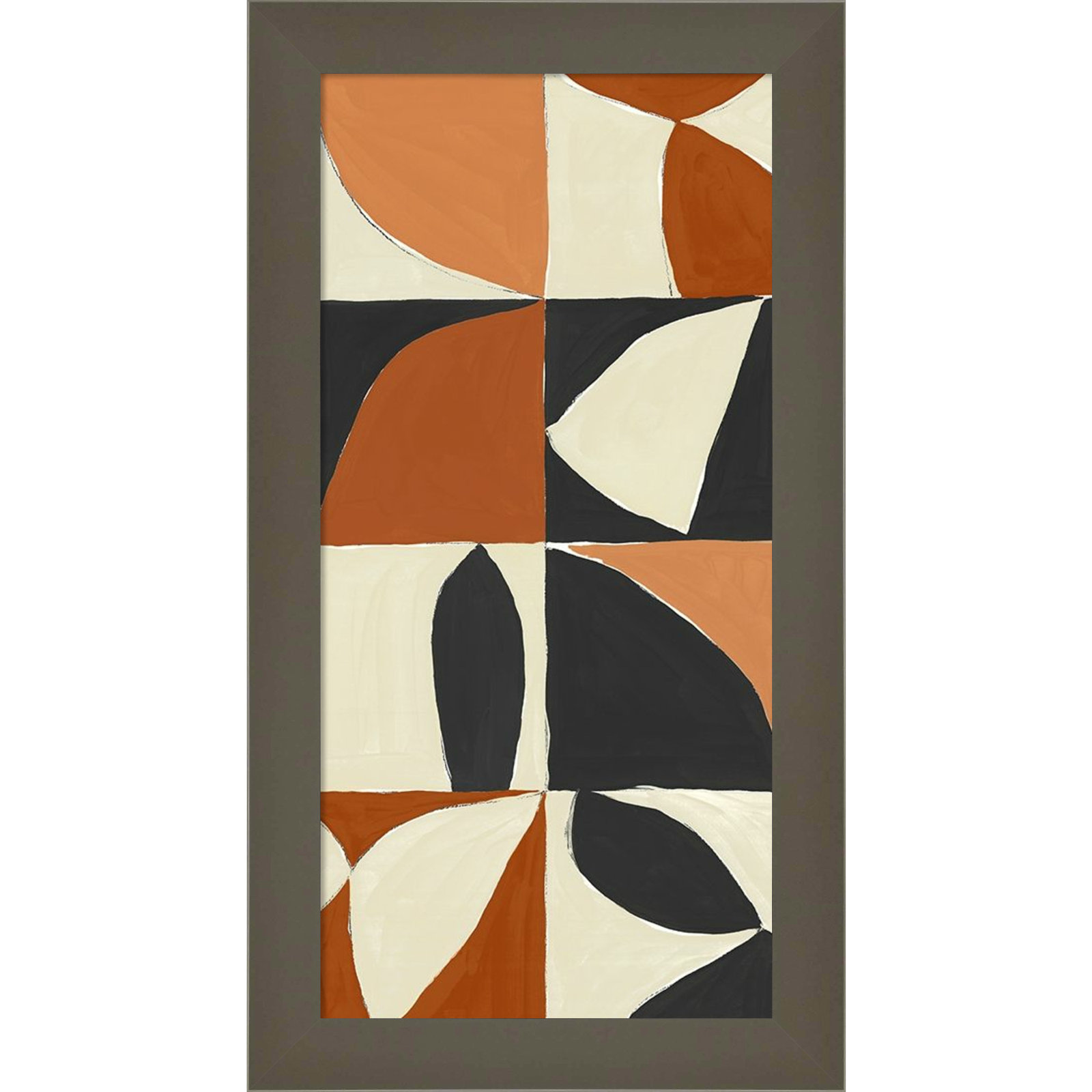 Honoring Matisse Warm by Isabelle Z, 13" H x 7" W x 1" D, Gray