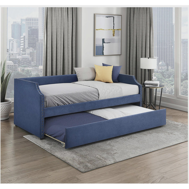 Lit de jour Modern, Bleu