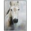Cheval, toile, art mural encadré