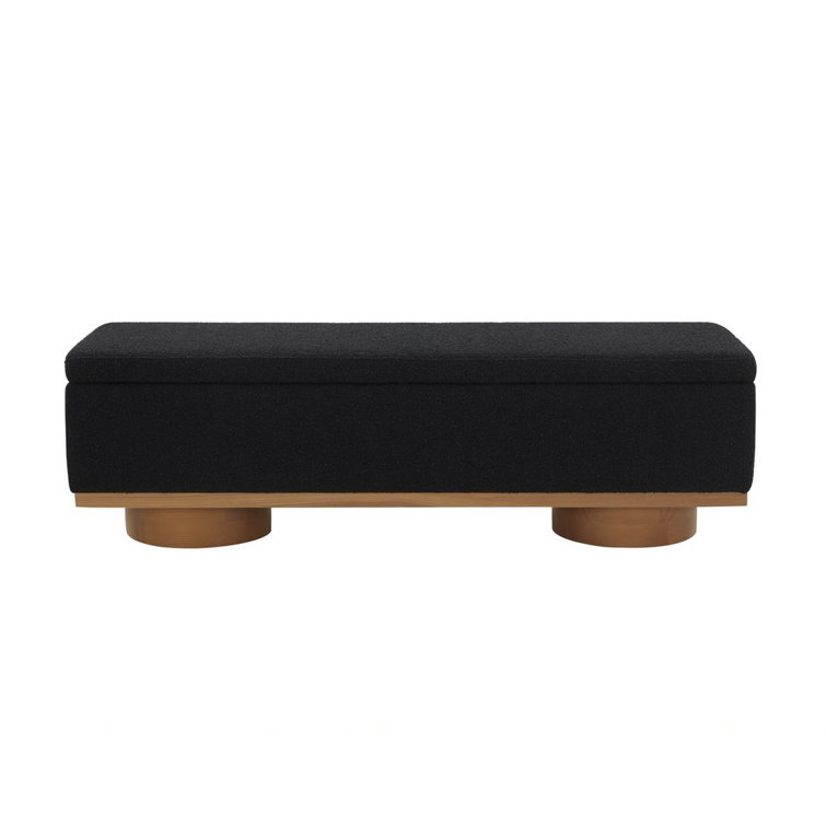 Morje Flip Top Storage Bench - TAN 