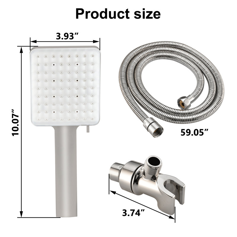 Handheld Shower Head 2.0 GPM GPM, Brushed Nickel