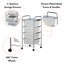 76 cm H x 32 cm W Utility Cart-34155400