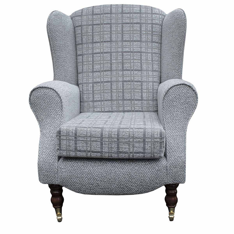 81cm Wide Tufted Wingback Chair