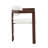 Japandi Upholstered Arm Chairs 2Pc Set