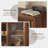 Mid Century Modern Sideboard Buffet Cabinet With Storage For Dining Room, Living Room-1068331071