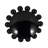 12" Capraia Decorative Bowl, Black