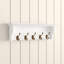 Belchertown Wall 5 - Hook Wall Mounted Coat Rack