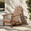 Chaise Adirondack pliante en bois massif Mobley-31470438