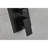 12" Wall Mounted Rain Shower - Natural Rainfall Simulation, Self-cleaning Discharge, Rust- And Brass Matte Black Head Sensation, Jet, Rust--118752289