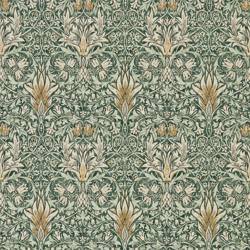 Snakeshead Wallpaper, Forest/Thyme