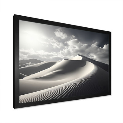 Plage, photo, dunes, rêves - Reproduction d'art mural paysages