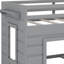 Lit mezzanine avec tiroirs et tablette-164545332