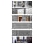 Verdera® Recessed or Surface Mount Frameless Medicine Cabinet with 3 Adjustable Shelves-949625265