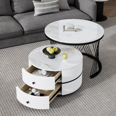Aylanni Frame Coffee Table with Storage