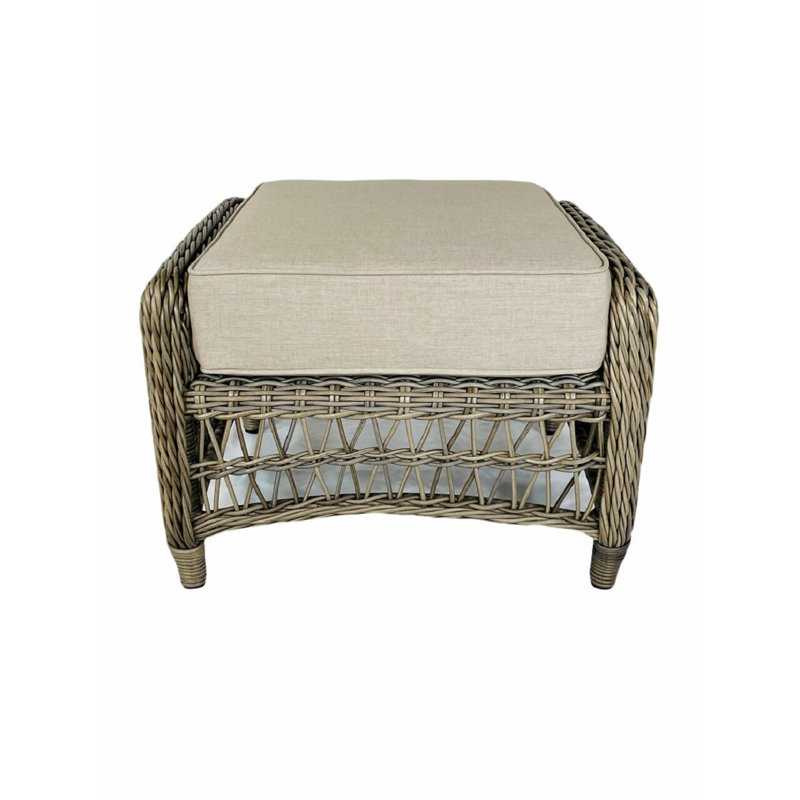Repose-pieds Wild Dunes avec coussins Sunbrella