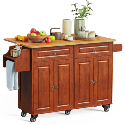 Solid Wood Kitchen Island