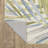 Rectangle Desdemona Floral Machine Woven Polyester Area Rug in Blue/Beige/Green-1403419887