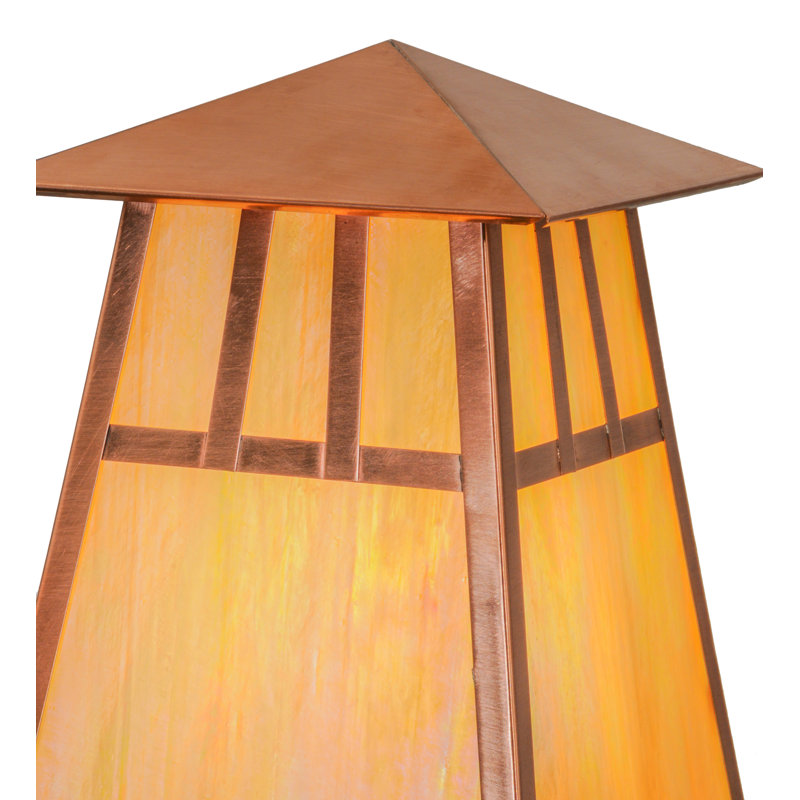 Tête de lanterne 1 lumière Stillwater Mission