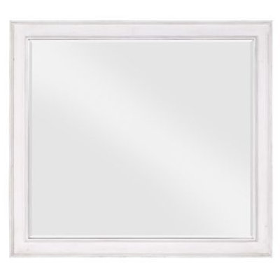 Wood Flat Wall Mirror
