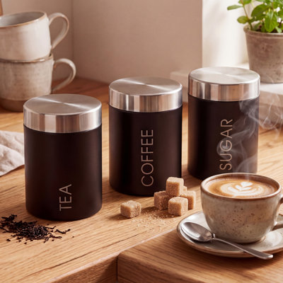 Surrett Metal Jar - Set of 3