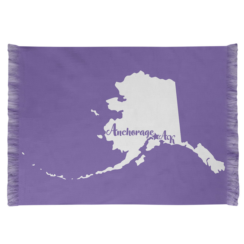 Tapis de zone mauve alaska ancrage