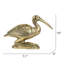 Figurine de grue agenouillée