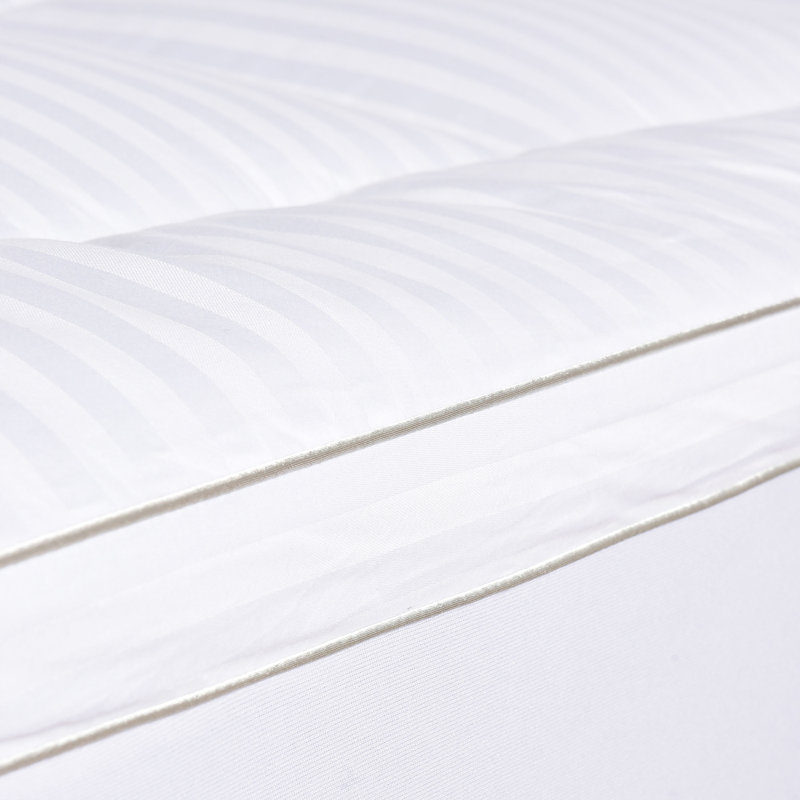 Surmatelas matelassé en coton avec poche profonde Tonsey, Grand
