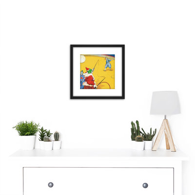 Anquetin Circus Clowns by Louis Anquetin - Single Picture Frame Painting
