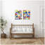 "Colorful Abstract 6 and 7" par Emma Daisy, ensemble d'art mural sur toile encadrée