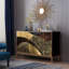 Buffet rétro en bois manufacturé doré-294649319