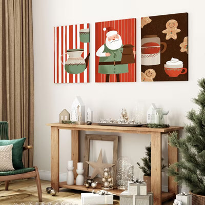 3 Piece Wrapped Canvas Print