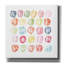 Art mural sur toile Epic Graffiti «Watercolor Alphabet» par Sarah Adams-860235407