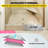 60'' W 6'' H Rectangle Shower Enclosure