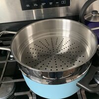 Prime Cook 3'' Depth Stainless Steel 18/10 Steamer Basket with 28cm/  11.02'' Diameter