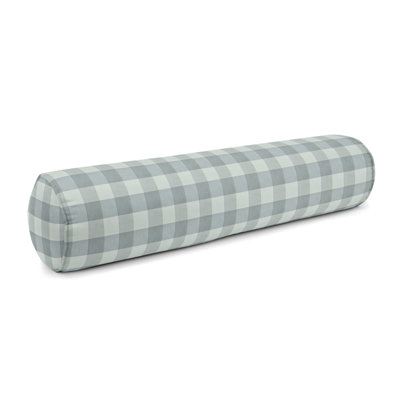 Unity Bolster Pillow Gingham Throw Pillow