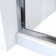 Alliance Pro 56" W x 76" H Bypass Semi-Frameless Shower Door with ClearMax Technology