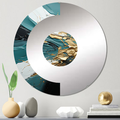 Kadiatou - Miroir mural demi-cercle