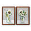 Tournesol I - ensemble de 2 peintures sur toile encadrées-1966280996-1966280995