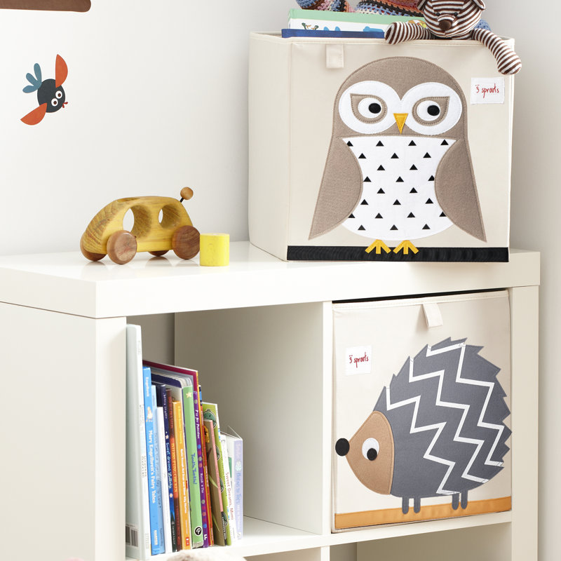 3 Sprouts Fabric Toy Box