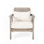 Outdoor Acacia Wood Patio Club Chair