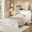 Murphy Antonin Cabinet Full Size with Charging Station, Multi-Functional Foldable Platform Antonin with 1 Large Storage Drawer for Guest Room, Small Antoninroom-389757058-389757183