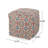 Amelia Handcrafted Fabric Pouf