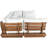 Ivry Water Resistant Fabric Upholstered Outdoor Patio Modular Sectional-2037526656