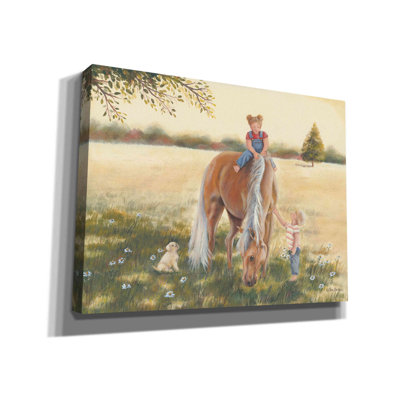 «Good Friends I» par Pam Britton, art mural sur toile