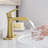 Sink Faucet With Deck Plate Waterfall With Pop Up Drain And Supply Lines Bathroom Faucets For Sink 1 Hole Or 3 Holes One Handle Faucets Vanity Bath Mixer Tap-110712887