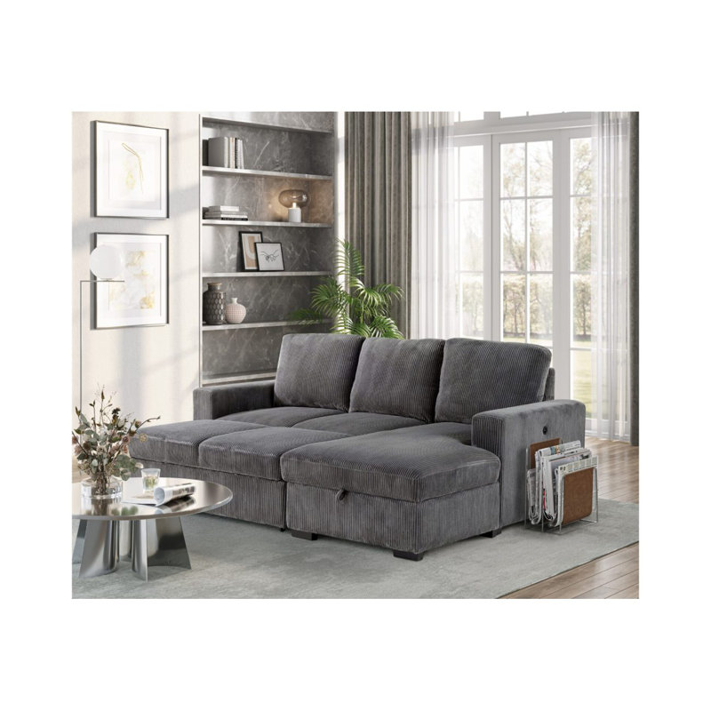 Melody Sectional With Pullout