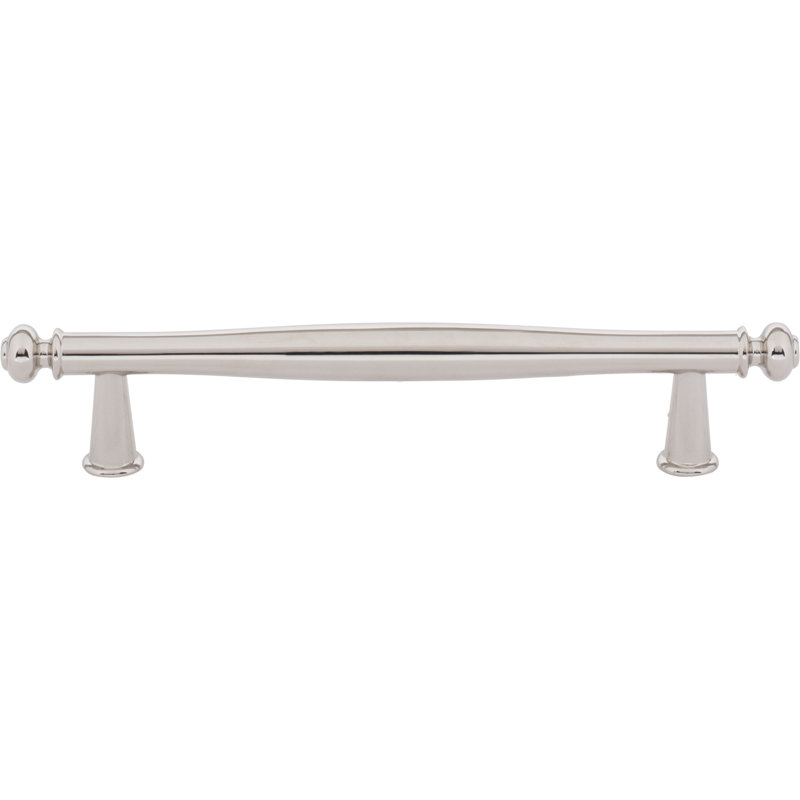 Coddington Bar Pull, Polished Nickel, 5 1/16" Center To Center